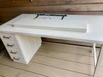 Boekenplank IKEA wit (inclusief bureau), Ophalen, Zo goed als nieuw