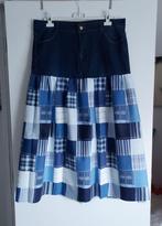 Jeans rok, Maat 42/44 (L), Zo goed als nieuw, Knielengte, Verzenden