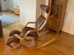 Ergonomische stoel, Stokke gravity, Huis en Inrichting, Ophalen, Hout, Gebruikt, Bruin