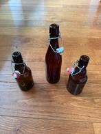 Drie beugelflesjes, decoratief, Ophalen