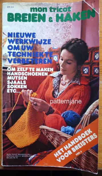 BREIEN EN HAKEN - Mon Tricot handboek nr. 2 / Nummer 22 beschikbaar voor biedingen