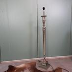 Vintage verchroomd staande schemerlamp, Huis en Inrichting, Ophalen of Verzenden, Metaal, 150 tot 200 cm