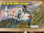 CH-34 US Army Rescue 1:48 Gallery Models, Hobby en Vrije tijd, Modelbouw | Vliegtuigen en Helikopters, Zo goed als nieuw, Verzenden