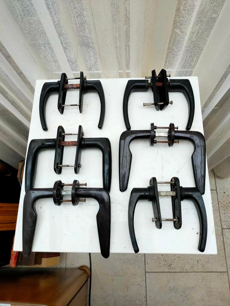 Vintage bakelieten deurklink 6, Ophalen of Verzenden, Gebruikt, Overige materialen, Klink of Kruk