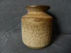 Cilindrisch vaasje beige grijs lava glazuur Ravelli h 9,1 cm, Antiek en Kunst, Antiek | Keramiek en Aardewerk, Ophalen of Verzenden