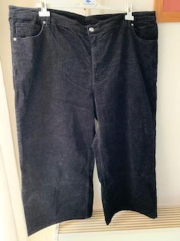 Damesbroek zwart corduroy maat 58 H&M Divided beschikbaar voor biedingen