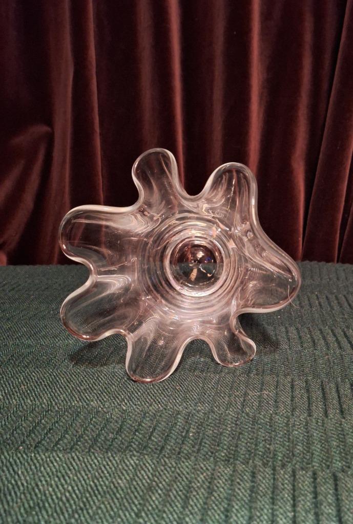 Fazzoletto vaas, Huis en Inrichting, Woonaccessoires | Vazen, Zo goed als nieuw, Overige kleuren, Minder dan 50 cm, Glas, Ophalen