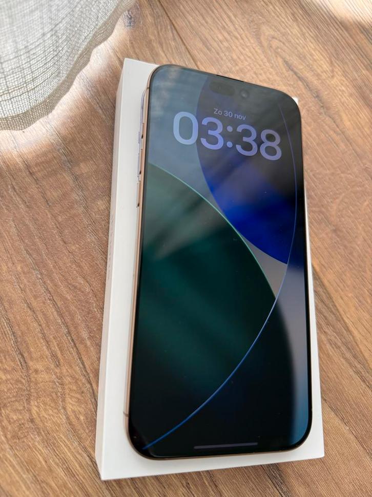 Apple iPhone 16 Pro Max 256GB Desert Titanium, Telecommunicatie, Mobiele telefoons | Apple iPhone, Zo goed als nieuw, 256 GB, Zonder abonnement