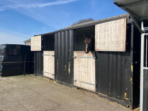 Nette en degelijke Stalcontainer 6 mtr, Dieren en Toebehoren, Stalling en Weidegang, Stalling