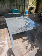 Bois le Duc natuurstenen tuintafel 160x90x76, Ophalen, Gebruikt, Rechthoekig, Overige materialen