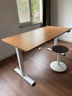 Elektrisch Zit-Sta Bureau 160x80 + Wiebelkruk, Ophalen, Elektrisch, Gebruikt, Stabureau