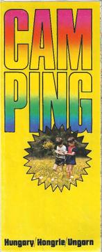 D10 plattegrond hongarije campingkaart  -- verzendkosten 4., Gelezen, 2000 tot heden, Ophalen of Verzenden, Landkaart