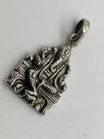 Z613 Prachtige zilveren Ganesha hanger, Overige voorstellingen, Ophalen of Verzenden, X, Zilver