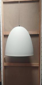 Witte metalen hanglamp, Ophalen, Zo goed als nieuw, Minder dan 50 cm