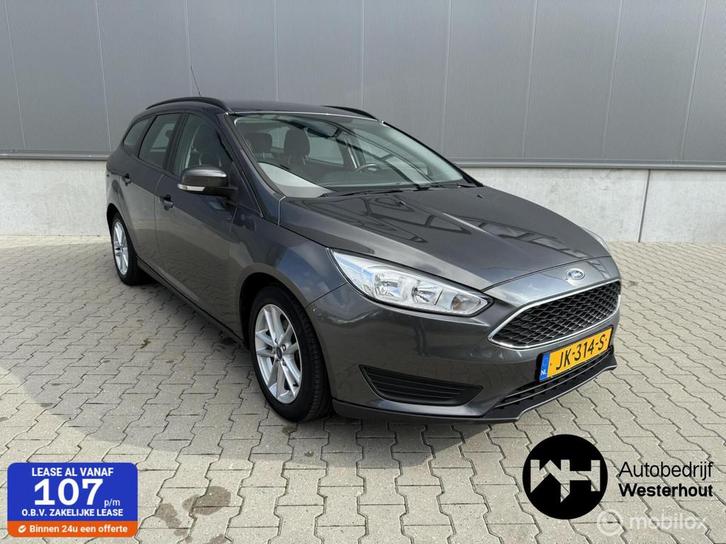 Ford Focus Wagon 1.0 Trend Navi Parkeersensoren NAP, Auto's, Ford, Bedrijf, Te koop, Focus, ABS, Airbags, Airconditioning, Alarm