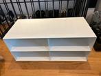 Wit stalen tv meubel / boekenkast / vakkenkast, Huis en Inrichting, Kasten | Wandmeubels, Ophalen, Zo goed als nieuw, Minder dan 150 cm