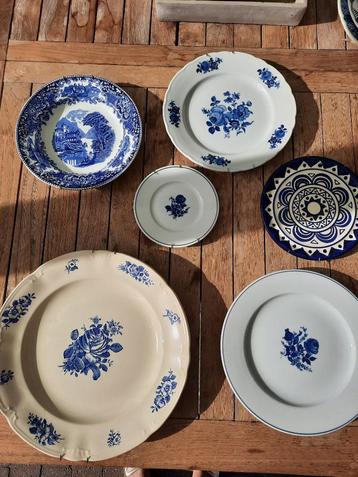 Lot wandborden Delfts blauw beschikbaar voor biedingen