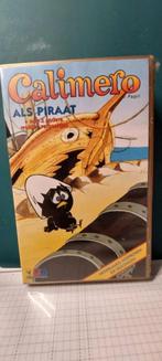 vintage jaren 90 videoband vhs calimero als piraat, Alle leeftijden, Ophalen of Verzenden
