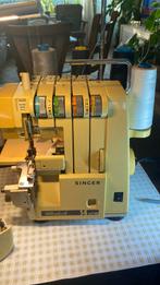 Singer lockmachine, Hobby en Vrije tijd, Naaimachines en Toebehoren, Ophalen of Verzenden, Gebruikt, Lockmachine, Singer