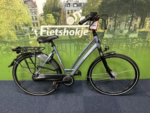 Fietshokje Raaks: Gazelle Chamonix damesfiets 54cm, Fietsen en Brommers, Fietsen | Dames | Damesfietsen, Zo goed als nieuw, Gazelle