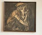 Jan Toorop  "De Mijnwerker", Antiek en Kunst, Kunst | Etsen en Gravures, Ophalen