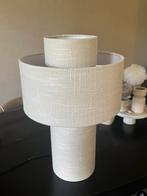 Japandi lamp boucle stof wit creme beige, Ophalen of Verzenden, Zo goed als nieuw, Stof, Minder dan 50 cm