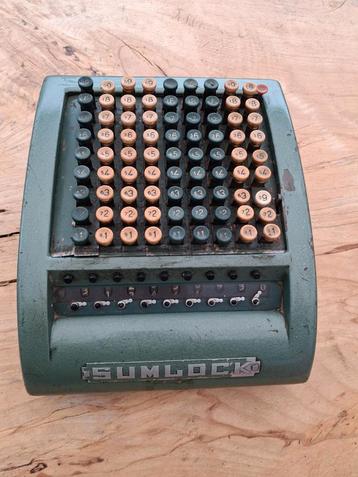 Mechanisch rekenmachine Bell Punch Sumlock type 909/C beschikbaar voor biedingen