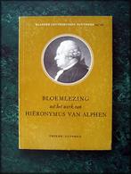 HIERONYMUS van ALPHEN - Bloemlezing - Pantheon. - Hieronymus, Verzenden, Gelezen