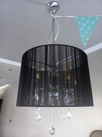 hanglamp kroonluchter met draadkap en plafondlamp beschikbaar voor biedingen