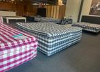 Hästens 2000T boxspring 210x200 inc BJX topper medium/firm, Huis en Inrichting, Slaapkamer | Bedden, Ophalen, 210 cm, Overige maten