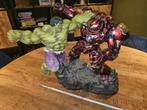 Hulk vs hulkbuster marvel collectible, Verzamelen, Ophalen of Verzenden, Nieuw, Film, Actiefiguur of Pop