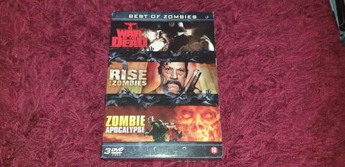 Te koop dvd box Best of zombies  onbekeken geseald, Cd's en Dvd's, Dvd's | Horror, Nieuw in verpakking, Vampiers of Zombies, Vanaf 16 jaar