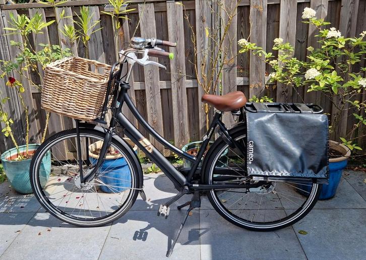 Sparta Elektrische Fiets met Mand & Fietstassen, Fietsen en Brommers, Elektrische fietsen, Gebruikt, Sparta, 51 tot 55 cm, Ophalen