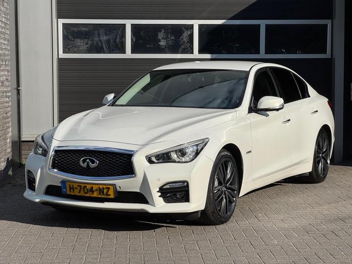 Infiniti Q50 3.5 Hybrid Performance AWD Navi, 360 Camera, Ke, Auto's, Infiniti, Bedrijf, Te koop, Q50, 360° camera, 4x4, ABS, Achteruitrijcamera