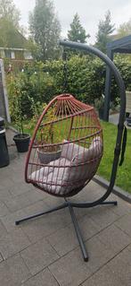 Intratuin Hangstoel - ZGAN, Tuin en Terras, Tuinstoelen, Ophalen, Zo goed als nieuw, Wicker