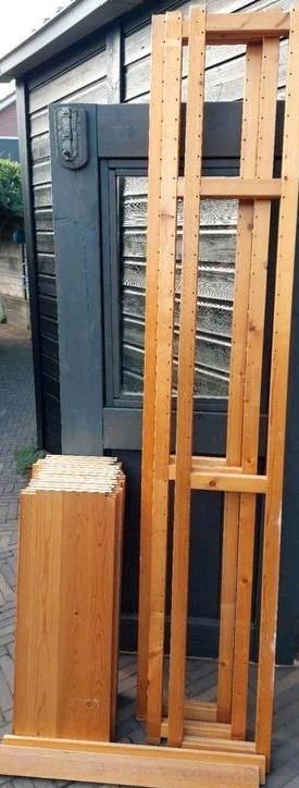 Lundia boekenkast, 208x200x30. beschikbaar voor biedingen
