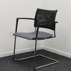 Casala, Fenix, Vergaderstoel, Grijs, Zwart, Kantinestoel, Huis en Inrichting, Stoelen, Gebruikt, Stof, Ophalen of Verzenden, Grijs
