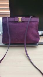 Salvatore Ferragamo tas, Sieraden, Tassen en Uiterlijk, Tassen | Damestassen, Ophalen of Verzenden, Zo goed als nieuw, Paars