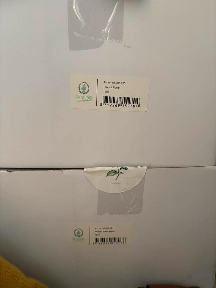 Theepot Pip Studio Royal in Doos, Huis en Inrichting, Keuken | Servies, Nieuw, Overige typen, Overige stijlen, Porselein, Ophalen of Verzenden