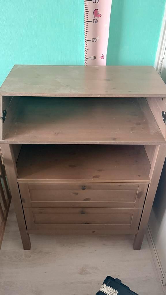 Commode Sundvik, Kinderen en Baby's, Kinderkamer | Commodes en Kasten, Gebruikt, Commode, 90 tot 105 cm, 75 tot 100 cm, 50 tot 70 cm