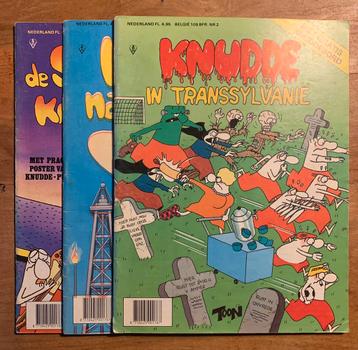3x Toon van Driel - Knudde Tijdschrift Nr. 2, 3, 4 beschikbaar voor biedingen