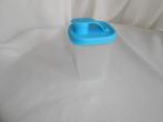 Tupperware Koelkastkan Blauw deksel 350ML NIEUW, Huis en Inrichting, Keuken | Tupperware, Ophalen of Verzenden, Nieuw, Blauw, Beker of Kan