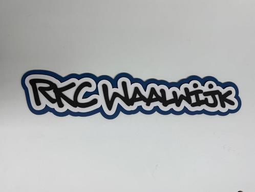 RKC Waalwijk bord - gepersonaliseerd (60 cm), Verzamelen, Sportartikelen en Voetbal, Nieuw, Overige typen, Overige binnenlandse clubs