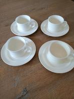 Royal Boch Kop & schotels Stackable Pieter Stockmans 4stuks, Huis en Inrichting, Keuken | Servies, Ophalen of Verzenden, Zo goed als nieuw