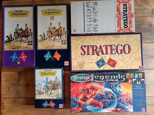 6 X Stratego vintage., Hobby en Vrije tijd, Gezelschapsspellen | Bordspellen, Zo goed als nieuw, Ophalen of Verzenden