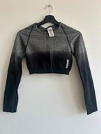 Gymshark top, Kleding | Dames, Sportkleding, Zwart, Nieuw, Ophalen of Verzenden, Fitness of Aerobics