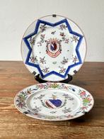 2 Wandborden / sierborden - Samson - porselein, Ophalen of Verzenden