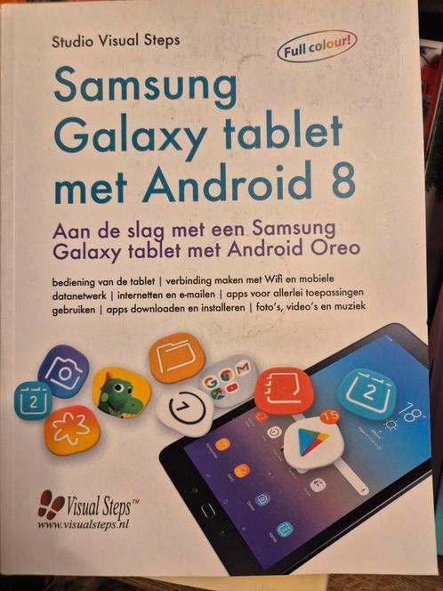 Studio Visual Steps - Samsung Galaxy tablet met Android 8, Boeken, Informatica en Computer, Zo goed als nieuw, Ophalen of Verzenden