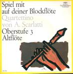 Scarlatti -Spiel mit auf deiner Blockflöte +bladmuziek-DGG, Muziek en Instrumenten, Blaasinstrumenten | Blokfluiten, Ophalen, Gebruikt