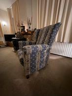 Oorfauteuil met slijtage, Gebruikt, Ophalen of Verzenden, 75 tot 100 cm, Stof